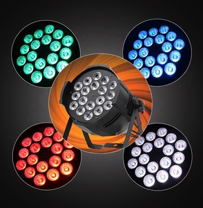 Pro Dmx RGBWA UV 6in1 18x18W Wash Par64 Can <strong>Led</strong> Par Light With Factory Price - Product Image 4