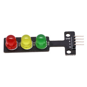 Mini 5V semaforo LED Display modulo per Arduino rosso giallo verde 5mm LED RGB-semaforo per il sistema semaforico modello