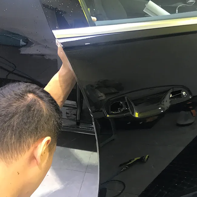 Tph ppf phim 5 năm bảo hành Glossy tự dính bọc xe tự động sửa chữa chống xước xe cơ thể rõ ràng sơn bảo vệ TPU