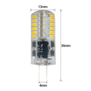 ホームデコレーション用高ルーメンG4 LED電球AC DC 12V 4W LED Gy6.35ダウンライト付きリモートコントロールスイッチ付き住宅用 - Product Image 2