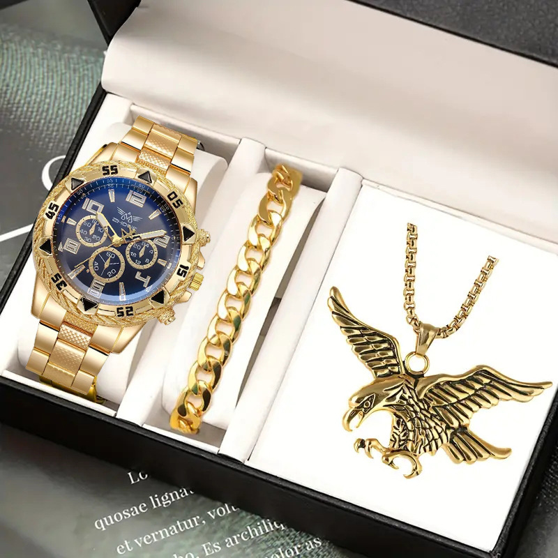 Gold-blue(no watch box)