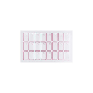 5*5 13.56 MHz HF High Frequency 1K 4K RFID PVC ID Card Chip Smart Card <strong>Inlay</strong> Sheet - Product Image 2