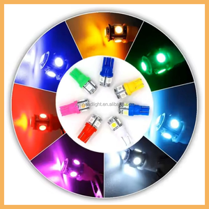 T10 5SMD Pinball <strong>LED</strong> Bulb AC/DC 6.3V <strong>0</strong>.<strong>5W</strong> <strong>LED</strong> Machine Light Bulb Lamp Non-ghosting Anti Flickering