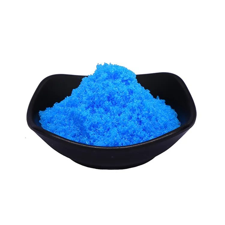 Công nghiệp cấp xử lý nước 98% tinh thể cuso4 CAS7758-98-7 đồng (II) cupric Sulfate
