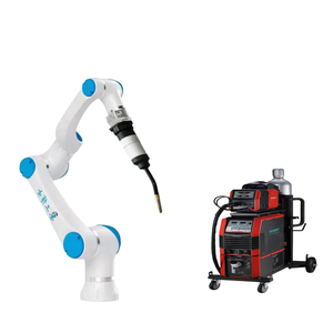 6 Achsen CNGBS 10kg Nutzlast Cobot Roboterarm mit Schweißtaschen und Megmeet Schweißmaschine für Laserschweißen auf Lager