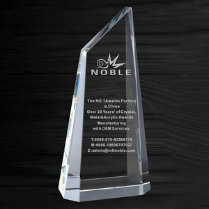 Noble Outstanding Performance Trophy Custom Paramount Crystal <strong>Award</strong> - Product Image 2