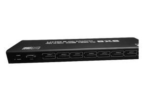 8x8 para conmutador de matriz HDMI compatible con pantallas 4K60Hz y UHD, divisores y convertidores HDCP para Matriz de vídeo 4K - Product Image 3