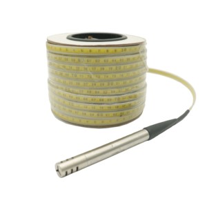 Meteran sumur kabel penggaris 50m 100m 150m pita pengukur tingkat air dengan <span class=keywords><strong>Probe</strong></span> 14mm - Product Image 1