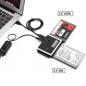 Factory Supply SATA/PATA/IDE Drive <strong>to</strong> <strong>USB</strong> 2.0 Adapter Converter Cable - Product Image 1