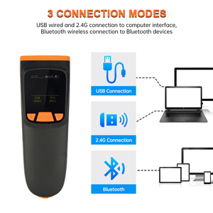 Portable Mini 2.4G <strong>Qr</strong> <strong>Code</strong> 2d Mini Handheld Barcode Scanner <strong>Android</strong> with Display <strong>Screen</strong> - Product Image 6