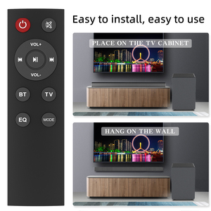 Barra de sonido de TV de 84W con caja de subwoofer Barra de sonido 2,1 Altavoz inalámbrico Sistema de sonido envolvente de cine en casa Aux/USB/Óptico/Coaxial/RCA - Product Image 3