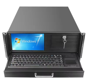 ¡Hot Swap 2-Bay 4U Servidor Chasis Bloqueable Plástico Industrial PC ATX Ordenador 4U con Pantalla LCD HD y 3,5 \ "HDD en Stock! - Product Image 2