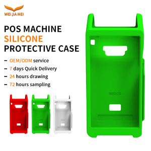 Wjm tùy chỉnh Silicone trường hợp đối với Newland n950s cầm Tay POS thiết bị đầu cuối-Anti-Scratch chống sốc bảo vệ Bìa - Product Image 1