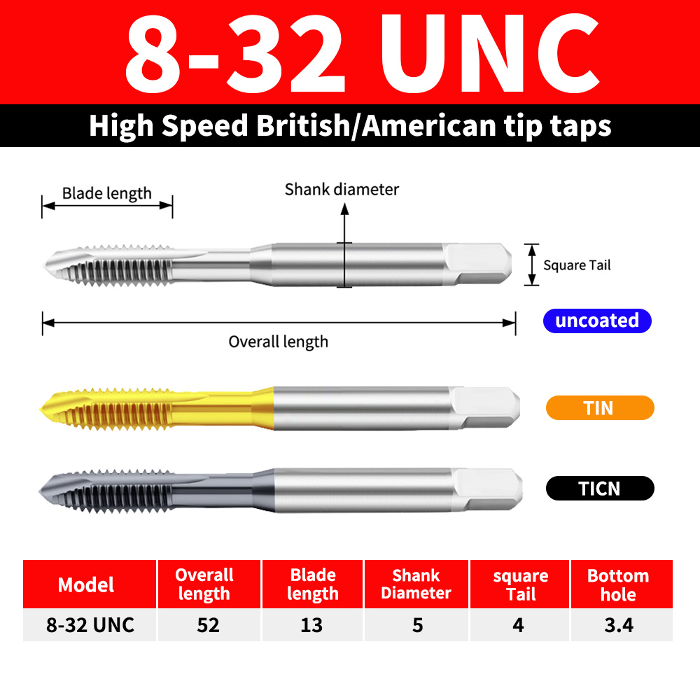 8-32 UNC