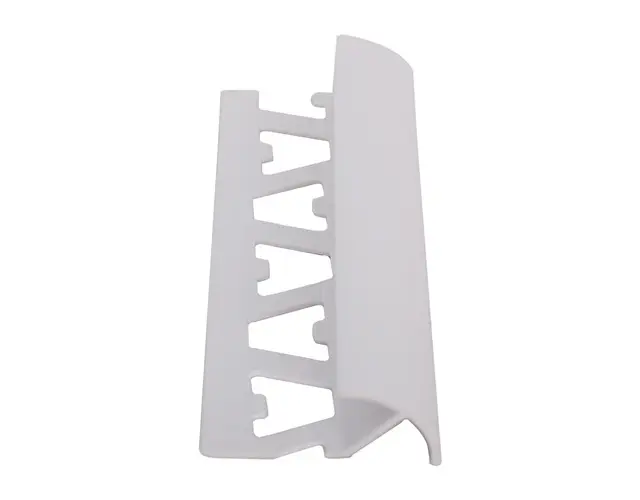Profilé d'extrusion de carreaux de PVC, bordure d'angle en céramique avec perle d'angle de cloison sèche en maille