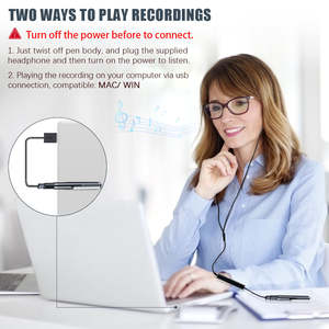 V10 kalem ses kaydedici dijital ses kayıt cihazı toplantı ders iç<span class=keywords><strong>in</strong></span> uzun zaman ses kaydedici MP3 çalar kalem - Product Image 6