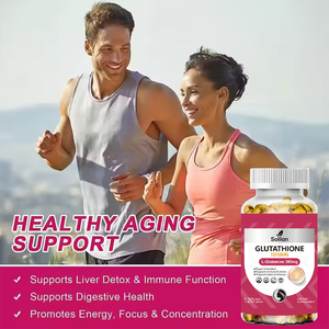 Solilan OEM suplemen pemutih kulit aktif alami kapsul Softgel <span class=keywords><strong>Glutathione</strong></span> dengan Vitamin C & D3 untuk dewasa & bayi baru lahir - Product Image 5