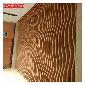 领先技术波浪设计天花板波纹铝天花板，用于内外墙覆层 - Product Image 2