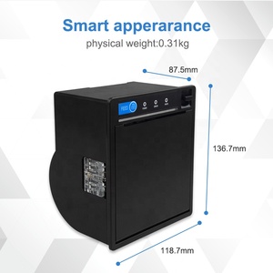 Cashino EP-380C 3 Inch 80mm Embedded Thermal Panel <strong>Printer</strong> With Auto Cutter for KIOSK Machine - Product Image 3
