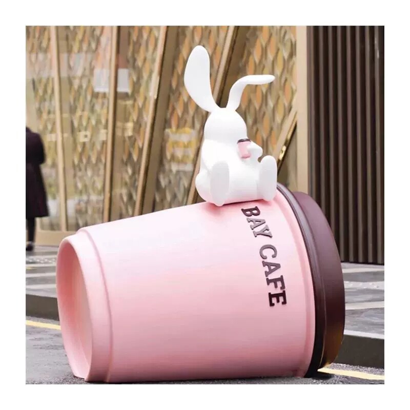 Rabbit coffee cup 100cm