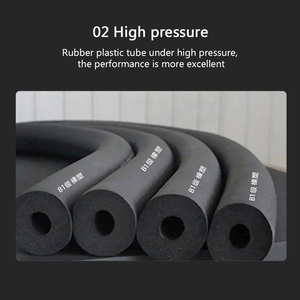 Funas mật độ cao linh hoạt điều hòa không khí cao su bọt ống hiện đại Thiết kế phong cách cách nhiệt ống - Product Image 5