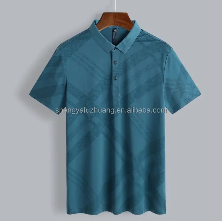 Men's Cotton Polo Shirt Colorful Golf Shirt Men's Short Sleeve Polo Shirt Moisture Wicking Summer Sport Wear