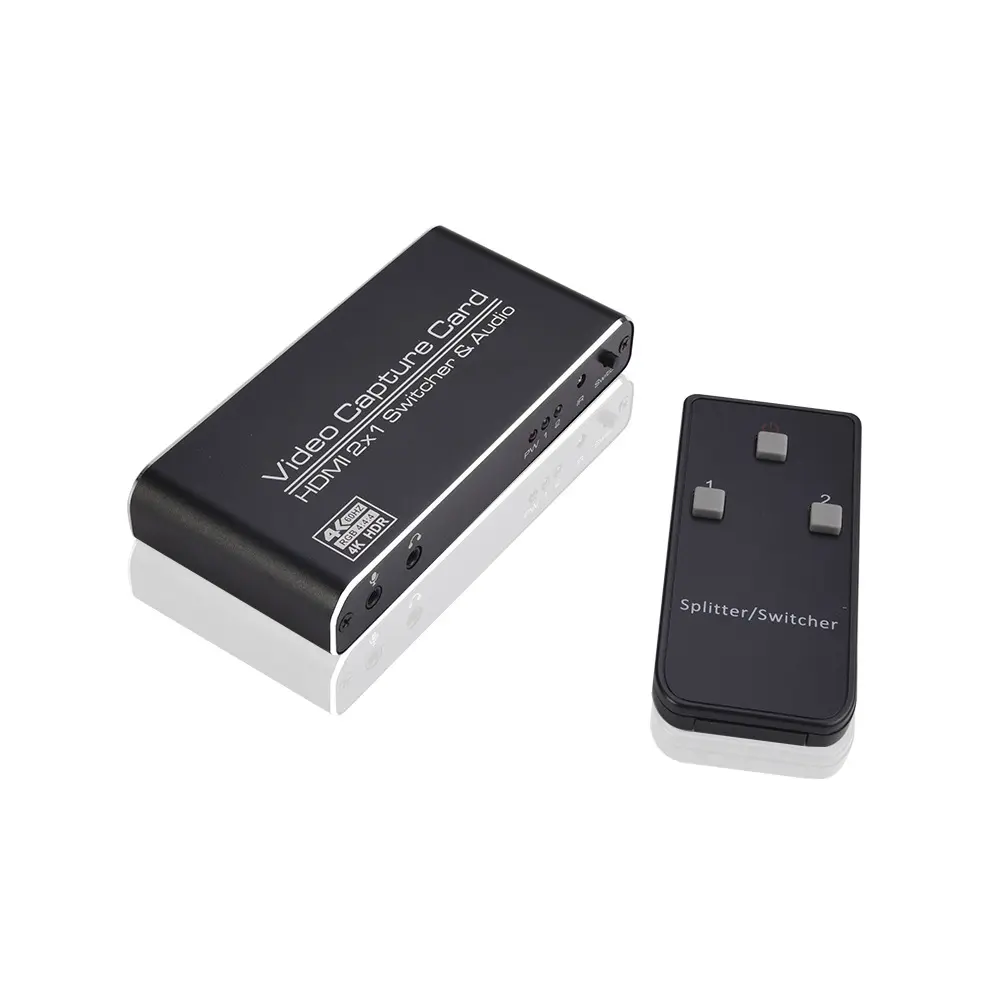 Scheda di acquisizione del gioco HDMI USB 3.0 con collegamento remoto per acquisizione Video Live da HDMI a USB 3.0 con Loop-Out HDMI con ingresso microfono