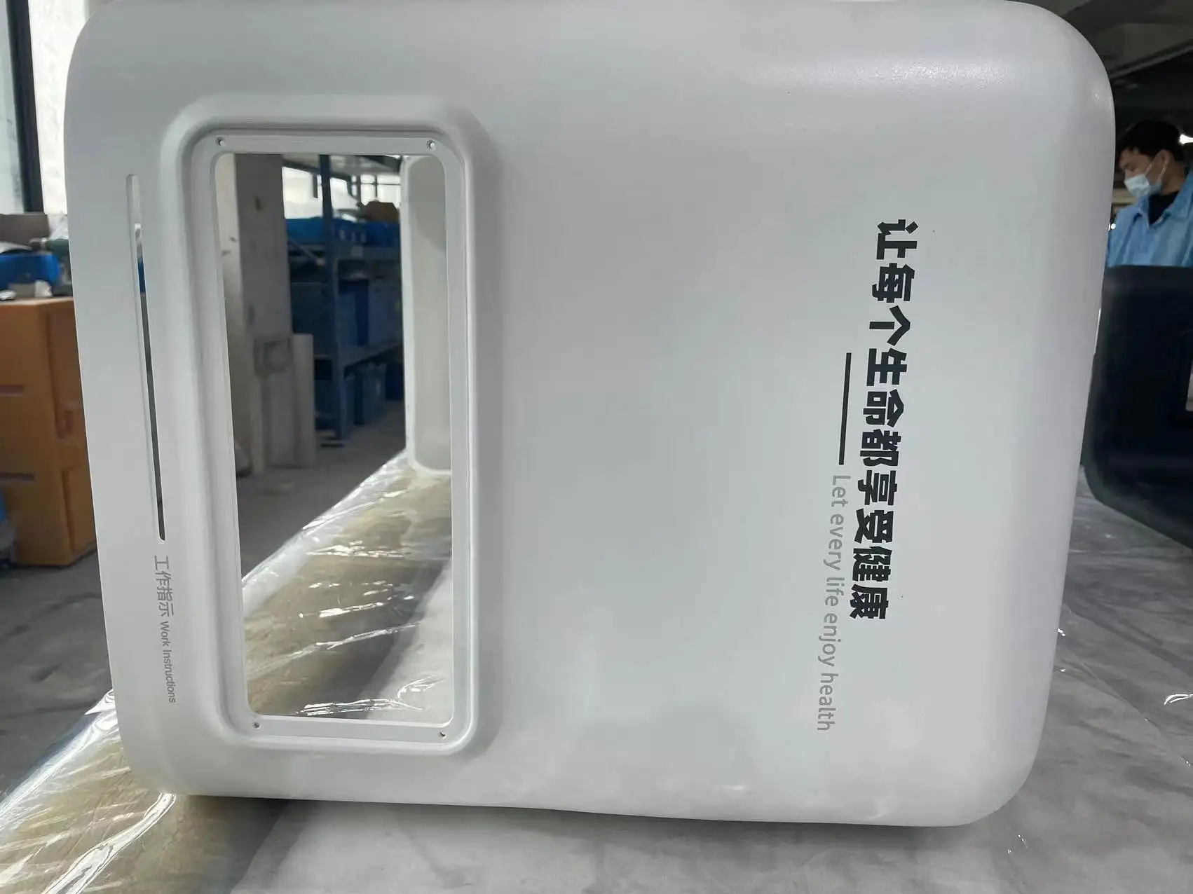 Vakum termoform üreticisi tıbbi cihaz için blistered plastik kapak kabuk
