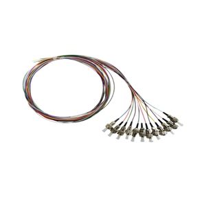 FTTH通信SMMMカスタマイズFC ST SC LC APC 0.9mm 0.3m 12色光ファイバーパッチコードピグテール中国製造 - Product Image 5
