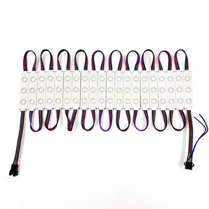 UL certificato 12V DC RGBIC modulo LED magico colore FTP telecomando per esterno dimmerabile e personalizzabile scatola luminosa