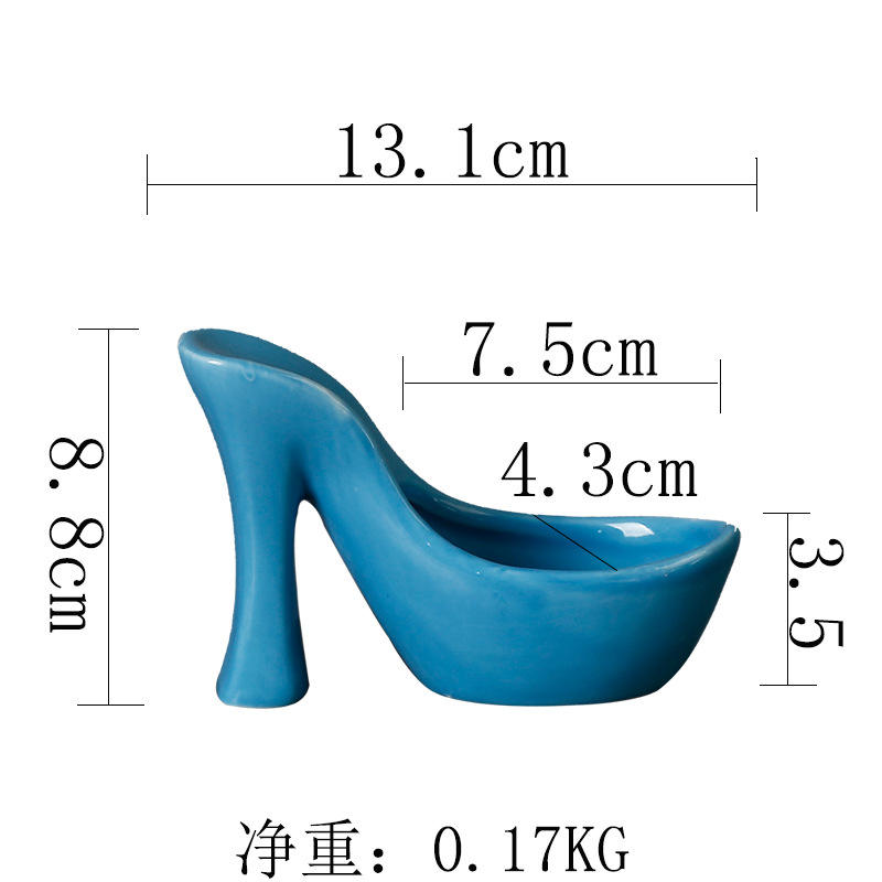 Blue empty without wax