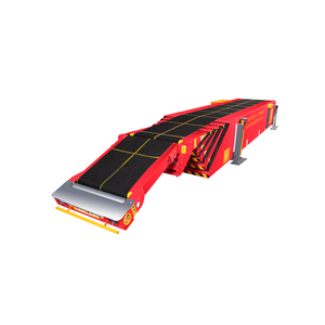Cinta transportadora telescópica portátil de alta calidad para carga y descarga de camiones, operación sencilla con sistema de elevación - Product Image 2