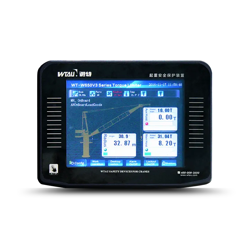 Atex-Certified portal crane safety monitor devices safe load indicator SLI easy to operate and calibrate