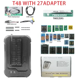 XGecu T48 [TL866-3G] 编程器支持31000 + 集成电路，用于EPROM/MCU/SPI/Nor/NAND闪存/EMMC/集成电路测试仪/TL866CS TL866II的更换