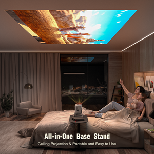 Netflix resmi ve AI otomatik odaklama VOPLLS 4K projektör ile WiFi ,& otomatik Keystone Video projektör film projektör - Product Image 5