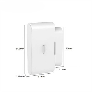 Sensores de puerta magnéticos inalámbricos de 433MHz, Detector de alarma para puertas de garaje y ventanas de 12V, antirrobo para sistema de seguridad del hogar