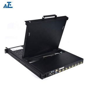 1U 8ポートRackmount KVMコンソール17インチ画面サーバーRackmountコンソール8台のコンピューター接続を搭載 - Product Image 3