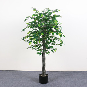 5789 decorativo di plastica a buon mercato tronco artificiale ficus/benjamin albero/albero di banyan per la decorazione