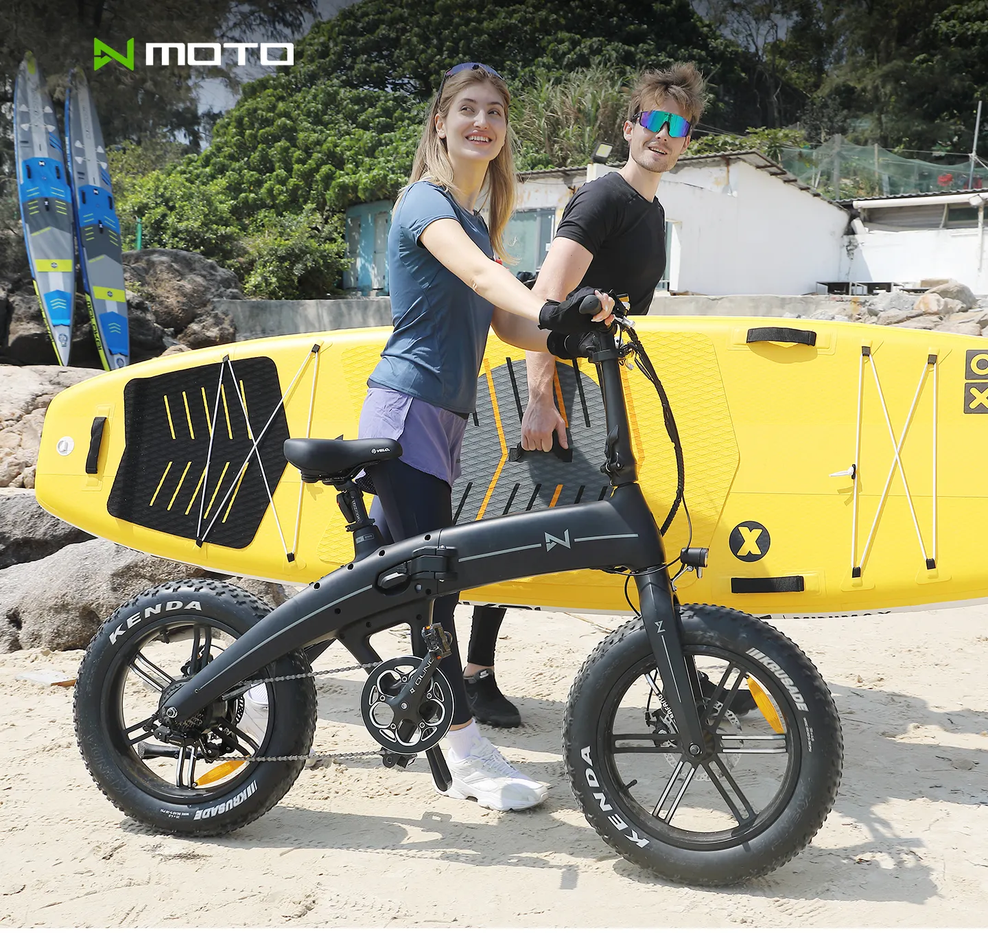 N-MOTO Заводская распродажа, 350 Вт, складной электрический велосипед Bafang moto LG, литиевая батарея, электрические велосипеды для взрослых