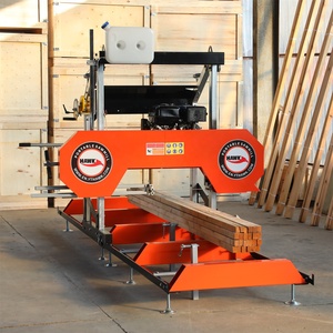 15hp benzinli motor bandı motorlu testereler kereste fabrikası taşınabilir testere makinası 6m römork isteğe bağlı - Product Image 3