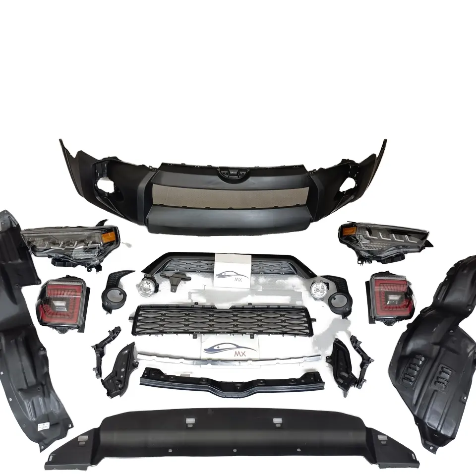 MX SR5 Grill Rpgrade Front Rear Bumper Package For Toyota 4Runner 2014-2019