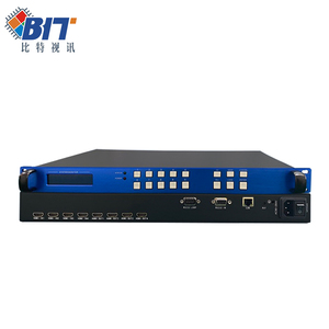Bitvisus 4x4 2x2 1x4 4K60 поп HDMI PIP редактируемым разрешением бесшовный KVM аудио видео Матрица видео настенный контроллер - Product Image 1