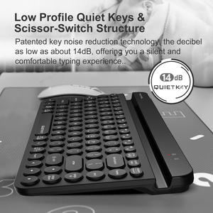 <strong>A4Tech</strong> Fstyler FBK30 Compact QuietKey Pink <strong>Keyboard</strong> for Bluetooth <strong>Wireless</strong> TKL PC Type-C Membrane Integrated Tablets Cradle - Product Image 2