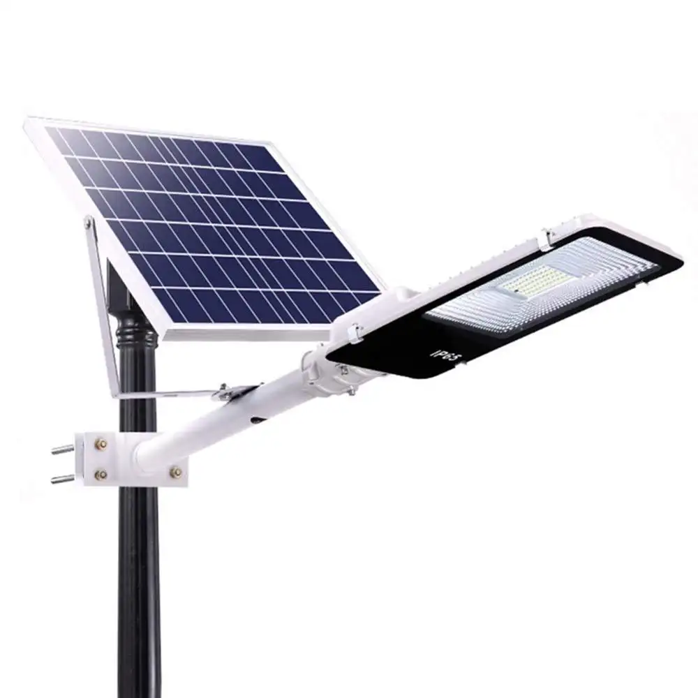 Outdoor 50W 70W 120W Strada Split Staccato Solar Powered telecomando Dusk to Dawn 12 Ore di Lavoro HA CONDOTTO LA Luce di Via Solare