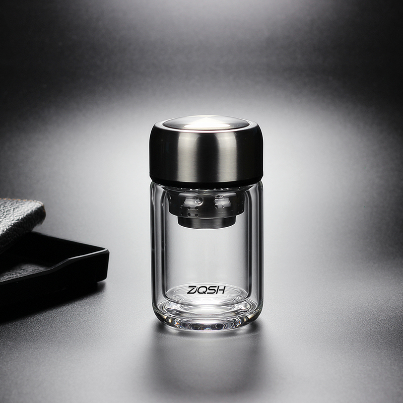Couleur acier inoxydable 120ml-avec filtre