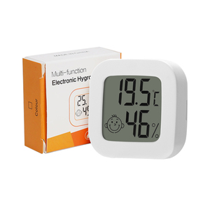 Tuya Zigbee 3,0 Sensor de temperatura y humedad Pantalla digital LCD Funciona con Smart Life APP Control remoto Termómetro Higrómetro - Product Image 4