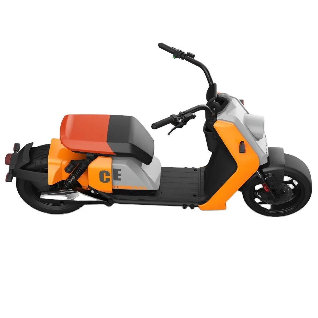 Adulte 2400w 2 places debout cargo mobilité scooter électrique zéro 8x scooter électrique 40 110 mph scooters moto puissante