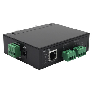 UOTEK 10/100M a 2 porte RS485/422 dispositivo seriale Server trasmissione dati bidirezionale protocollo TCP/IP dispositivo seriale UT-6312MT - Product Image 6