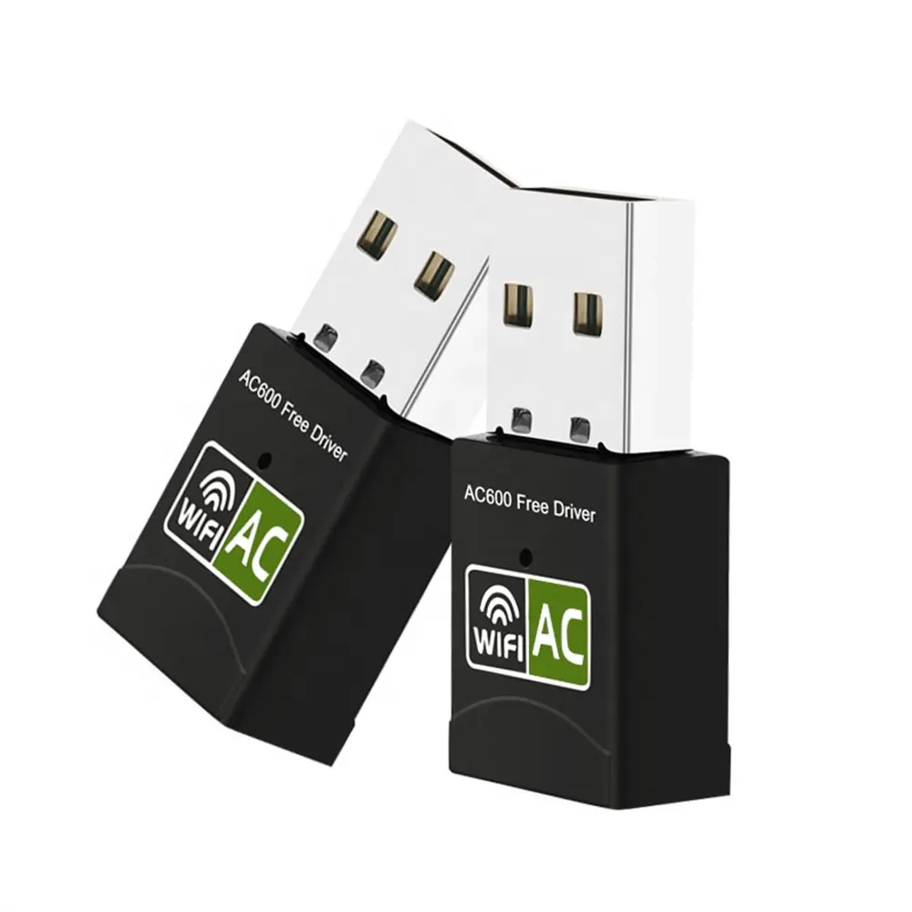 AC600 Free WIFI AC600 Dual Band 2.4GHz&5GHz 802.11AC USB Wireless USB WIFI Network Adapter