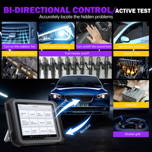 X100MAX Auto Key Programmer Alle Schlüssel Lost Programming Cars Diagnose Scan Tool Bidirektion aler Test Auto diagnose scanner - Product Image 5